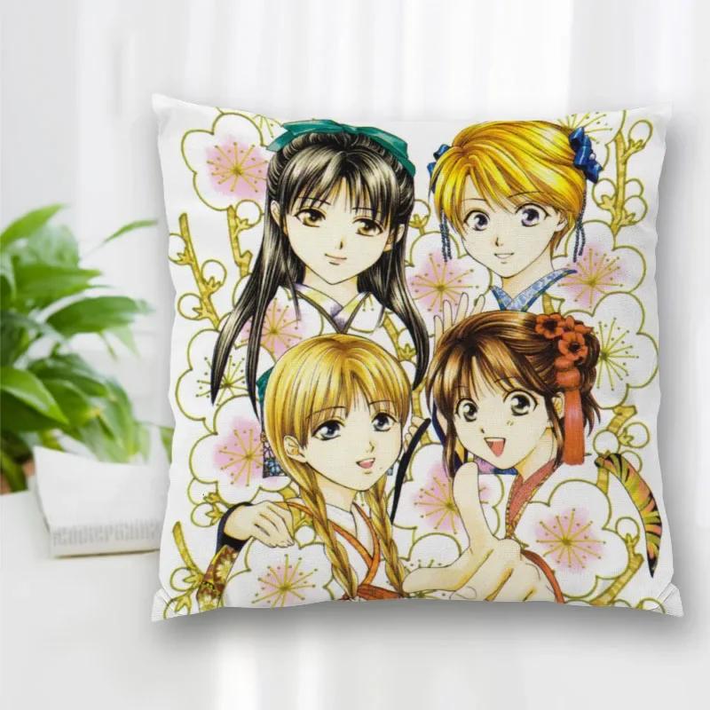 New Custom Pillow Slips Fushigi Yuugi Pillow Covers Bedding Comfortable Cushion/Good For Sofa/Home/Car High Quality Pillow Cases