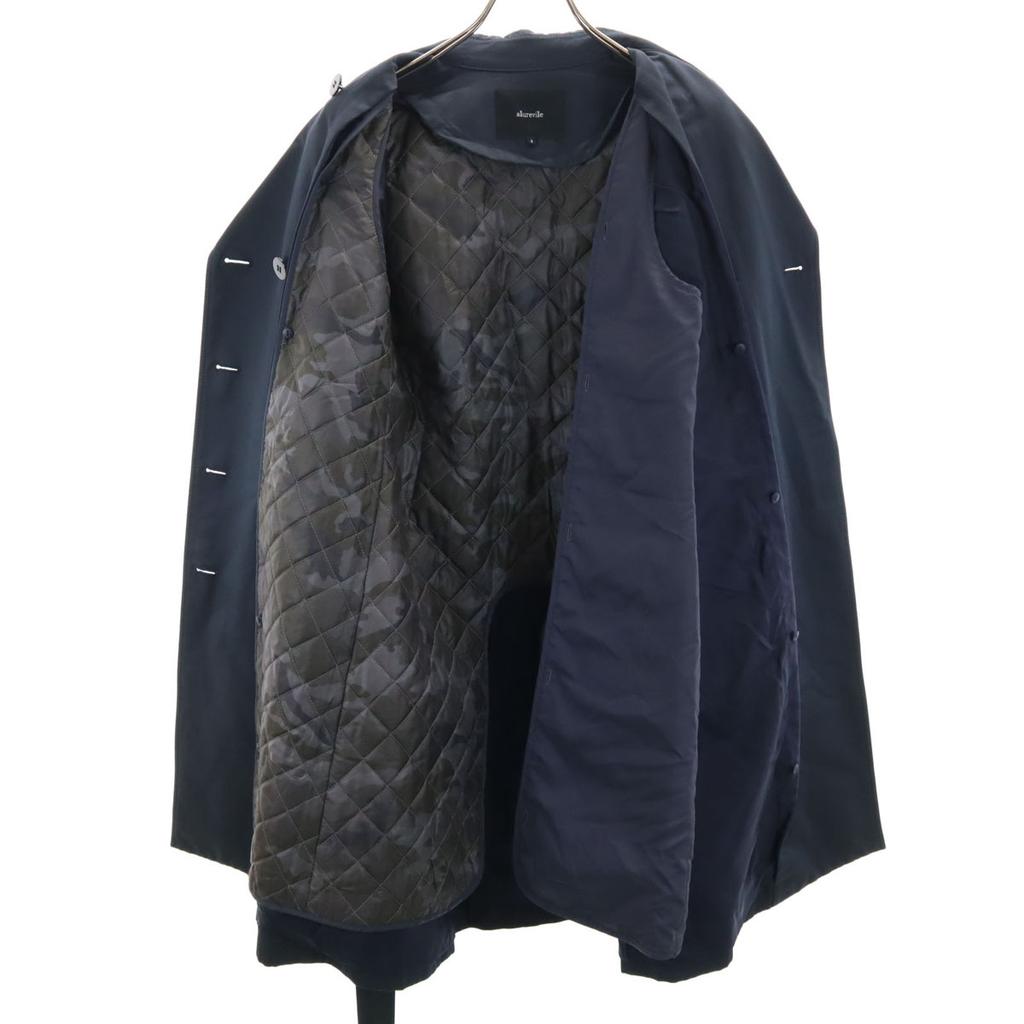 Allureville With Liner Trench Coat 2 Navy Men's Used