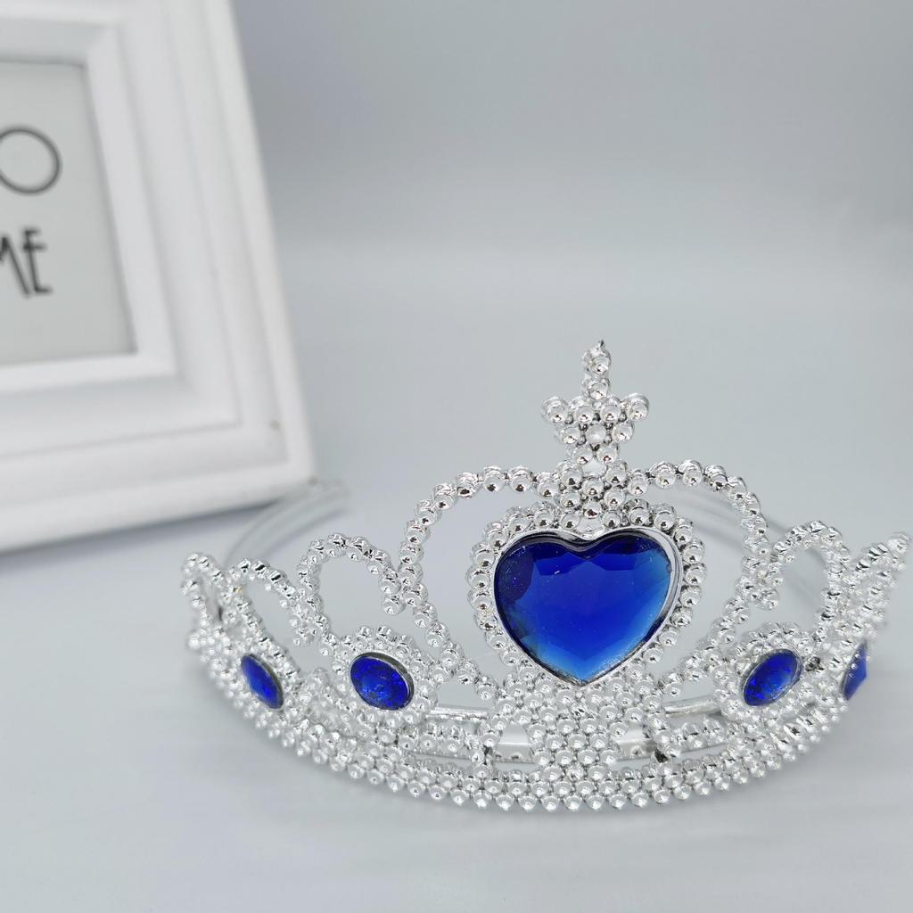 Children's Princess Costume: Gem Crown, Magic Wand, Headdress, and Fairy Headband Set