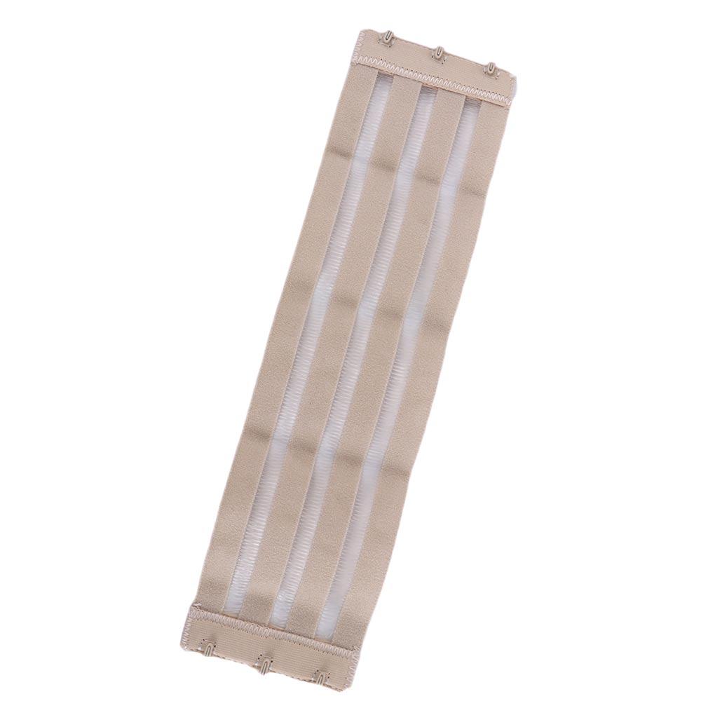 

Invisible Elastic Band 4 Rows Solid Color Women Extender Shoulder Strap Entension Buckle Transparent Bra Strap Bra Accessories One Size телесный