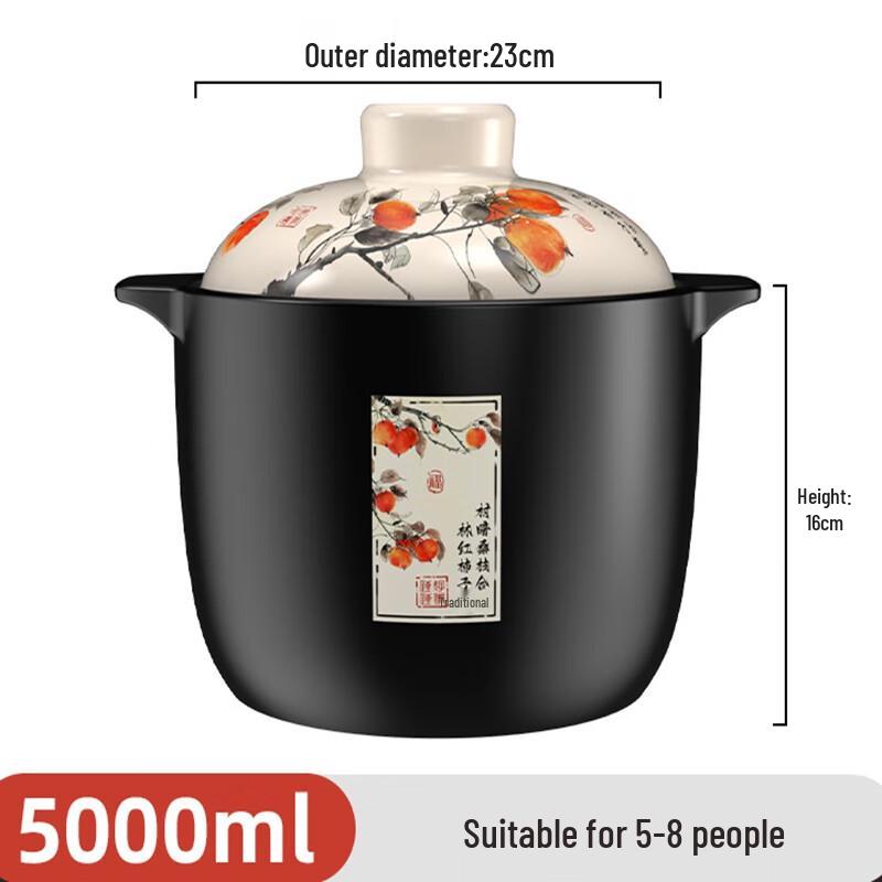 Lichuan Huaxing Large Capacity Clay Casserole