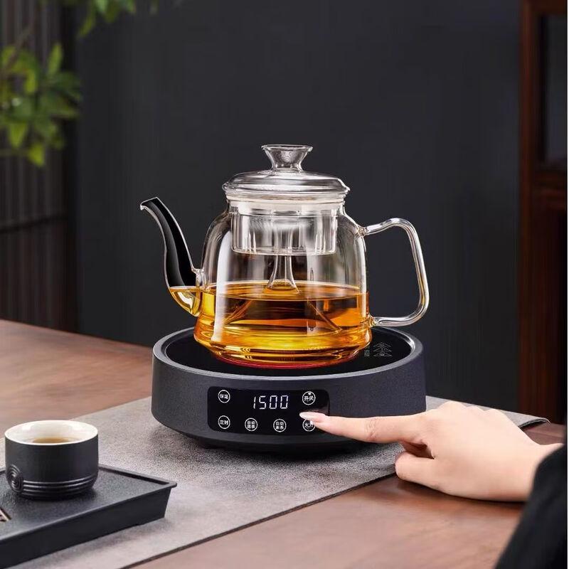 Shangqi Glass Multi-functional Health Tea Pot & Electric Ceramic Stove Set
