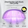 24LEDS Professional Nail Drying Lamp For Manicure 72W UV LED Nail Lamp For Gel Polish Dryer Machine With Auto Sensor Salon Tools