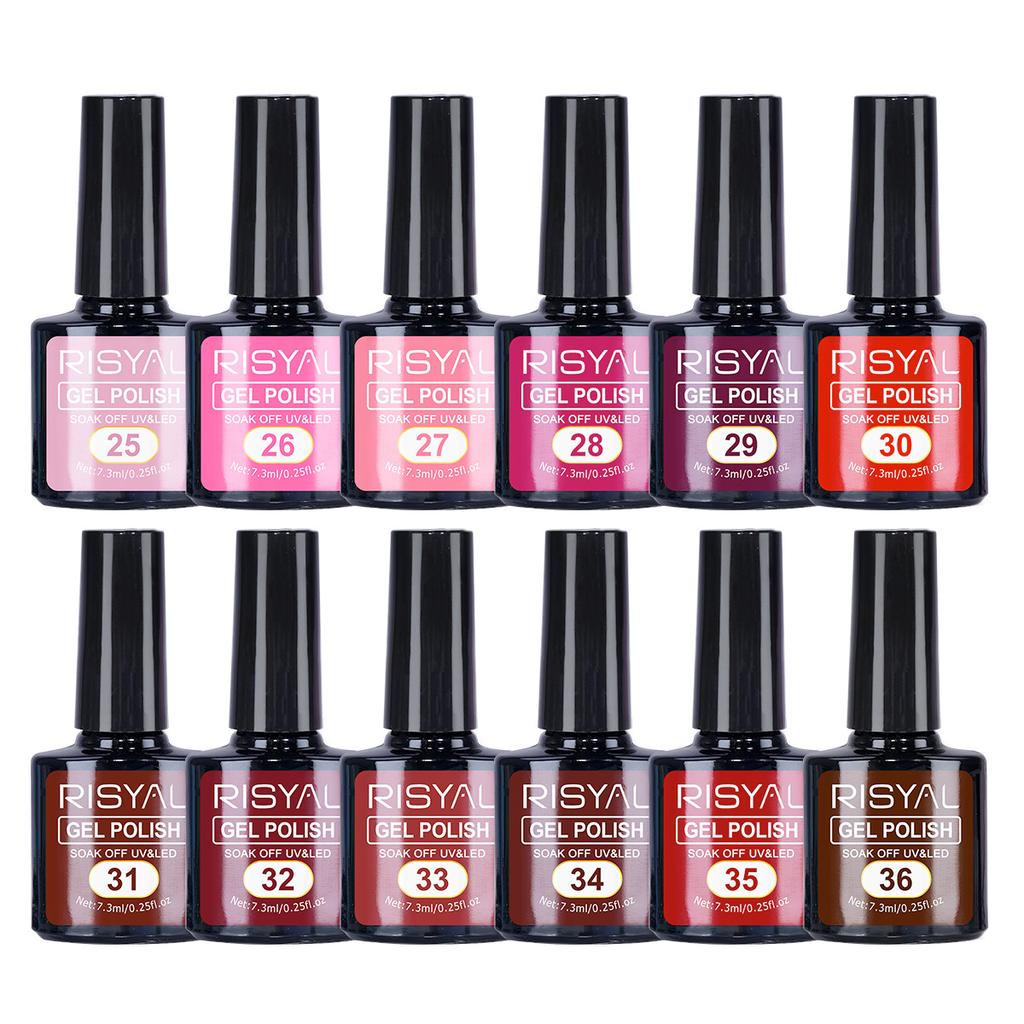 Nail Art Red Series Nail Polish Gel Red