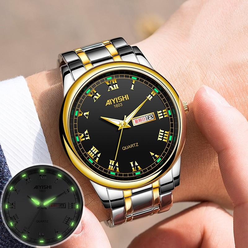 Orologio Uomo Al Quarzo Semplice E Alla Moda - Impermeabile 50m Con Calendario