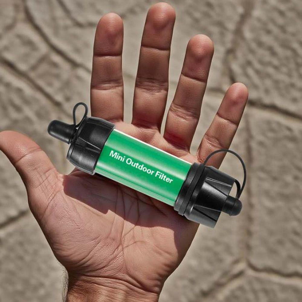 Mini Mini Water Filter Straw Straw Drinking Water Filtering Straw Purification Water Filter Hiking