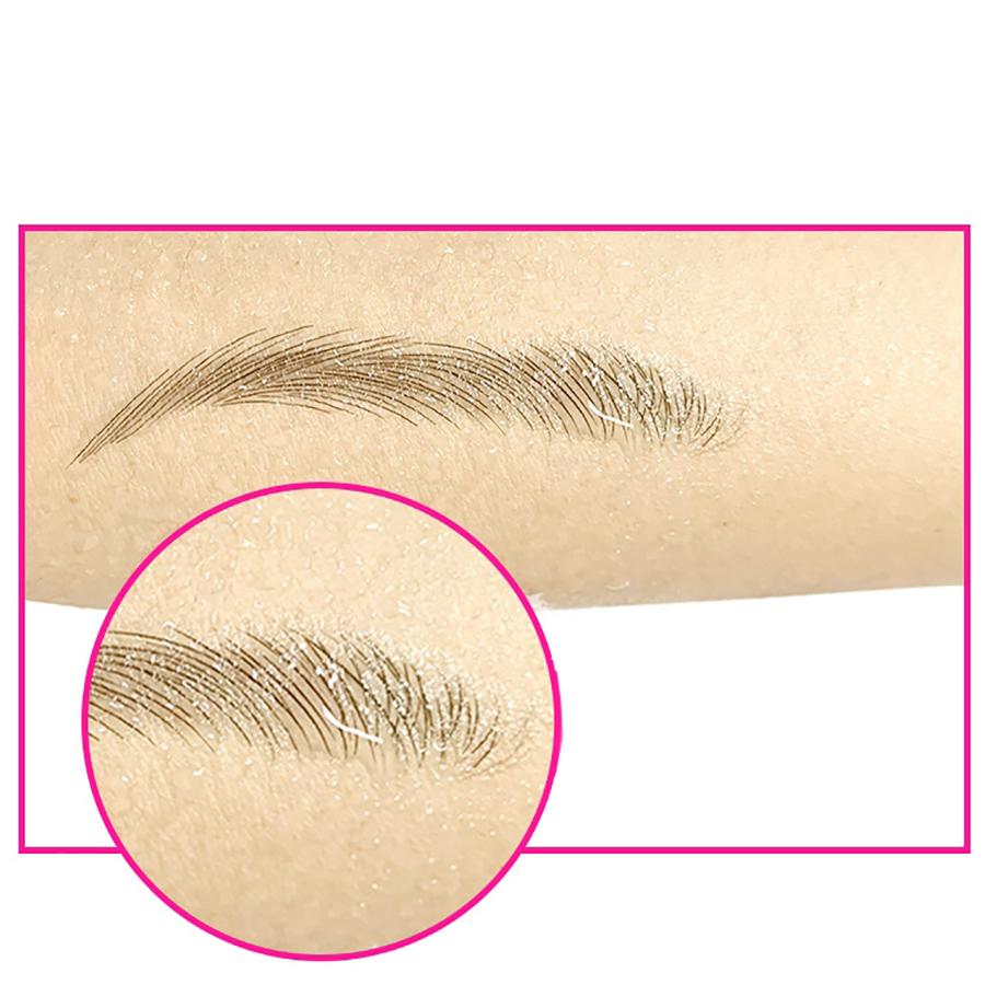 Water Transfer Eyebrow Sticker Long Lasting Waterproof Makeup 6D Hair-like Eyebrows Tattoo Stickers