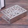 Heavy Duty Napkin Storage Shelf Stainless Steel Tissue Dispenser Napkin Container  Household