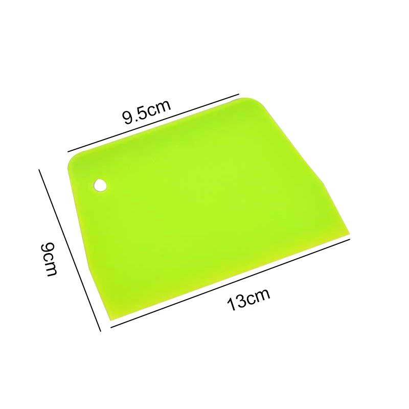Fondant Pastry Cutter Plastic Cake Cream Spatula Dough Butter Batter Scraper Baking For Baking Cutting Tools Kitchen Gadgets