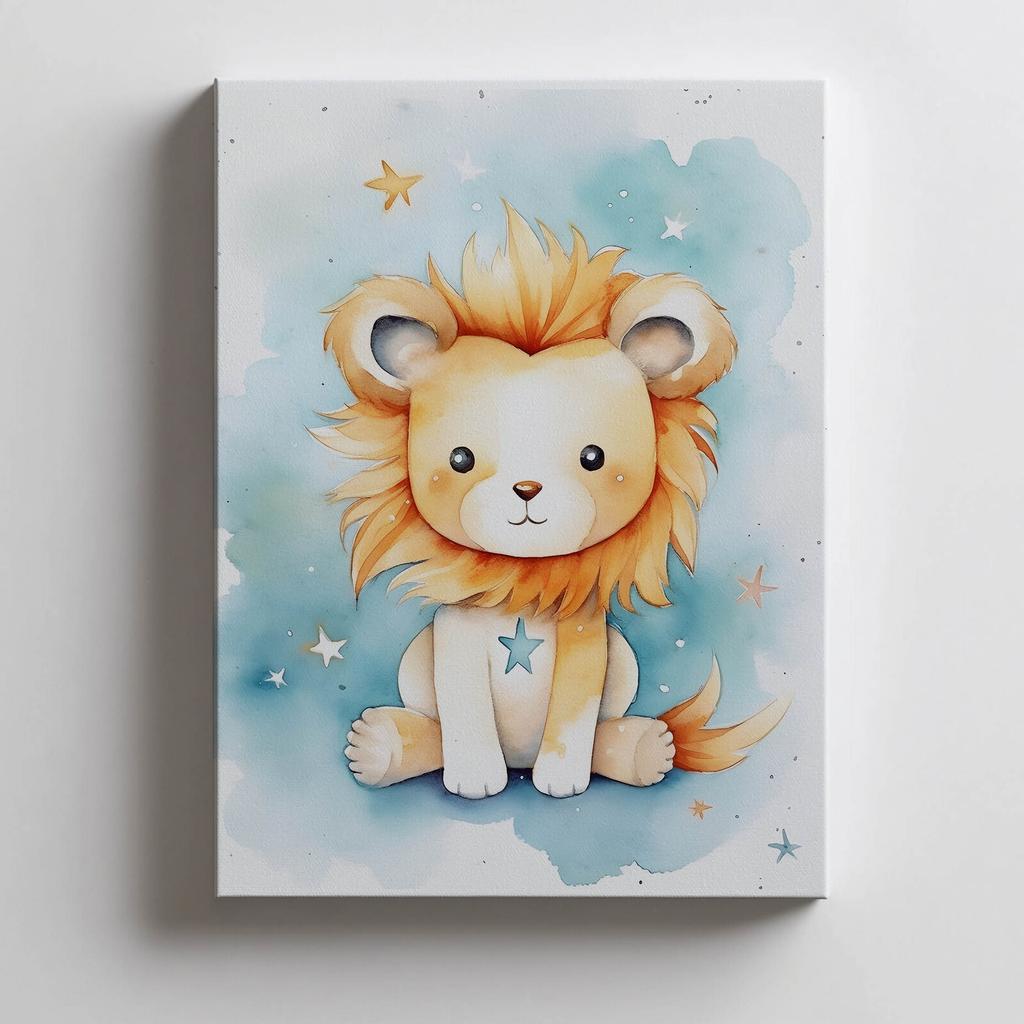 Lwi Blask Marzeń Lwi Blask Marzeń, 30X40 Cm, Bez Ramy, Płótno Premium Na Blejtramie