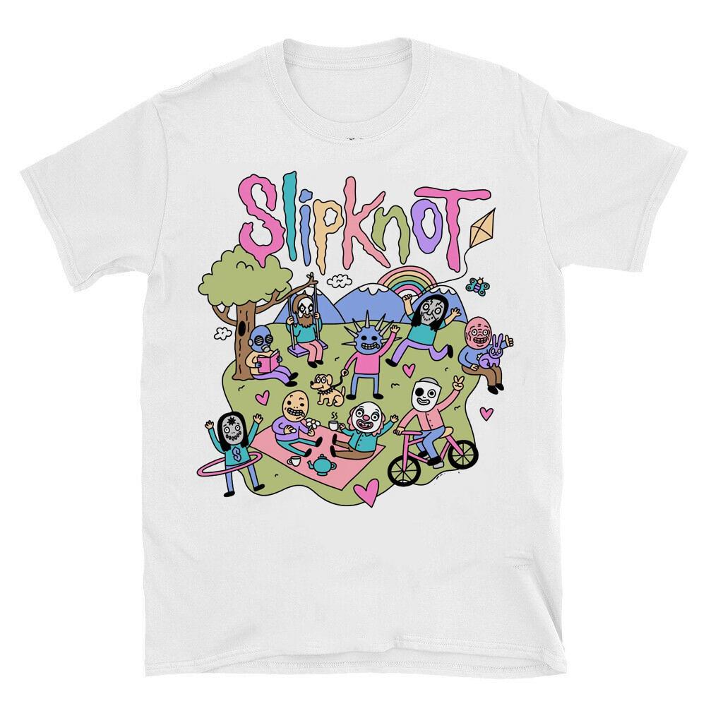 Cute Slipknot T-Shirt Unisex Tee For Men Women Size S-4XL M070 Unisex T-Shirt S