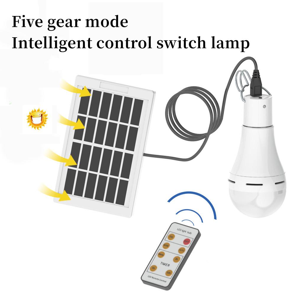Control Solar Remote Garden Light Camping Night Light Christmas Light Decorative