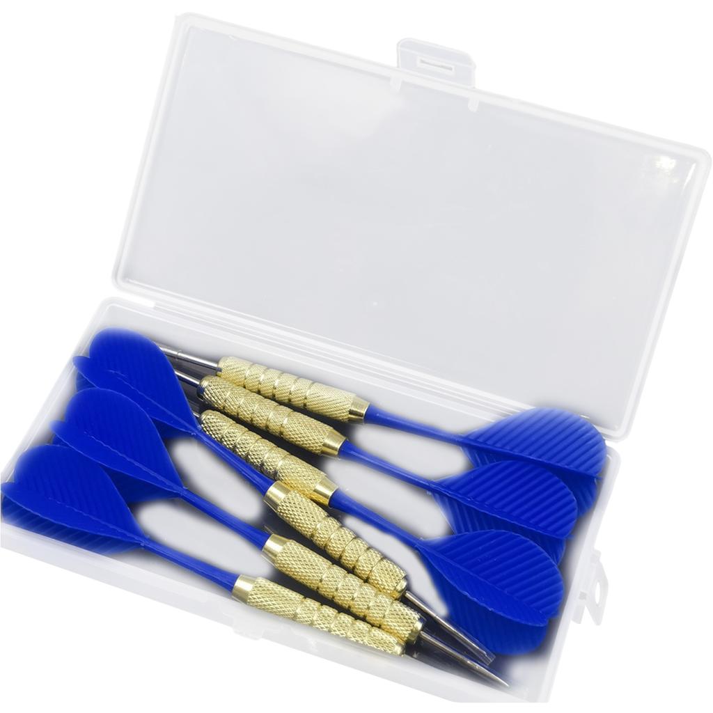 6 Pcs Steel Tip Darts Replacement Hard Steel Needle Practice Darts Professional Metal Darts Dartboard Accessories