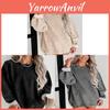 Streetwear Hoodie For Women With Relaxed Fit And Cotton Blend Fabric For Casual Autumn Days
