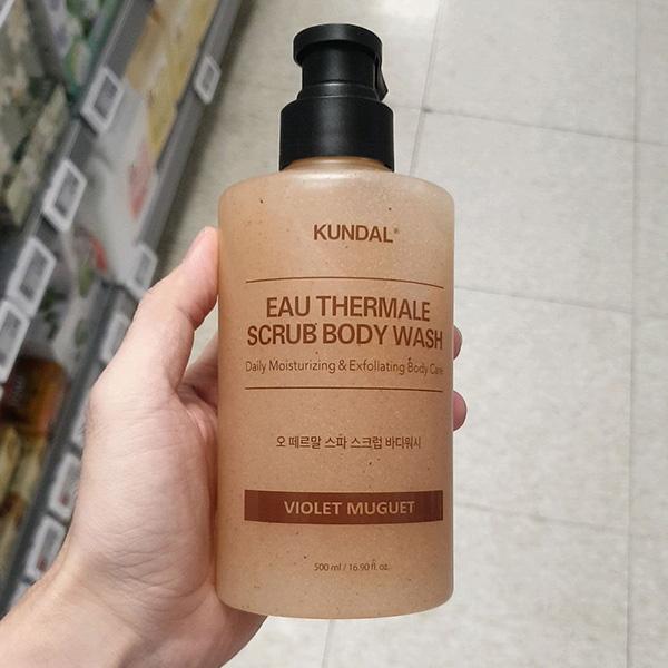 Kundal Violet Muget Exfoliating Body Scrub Wash 500ml One thing