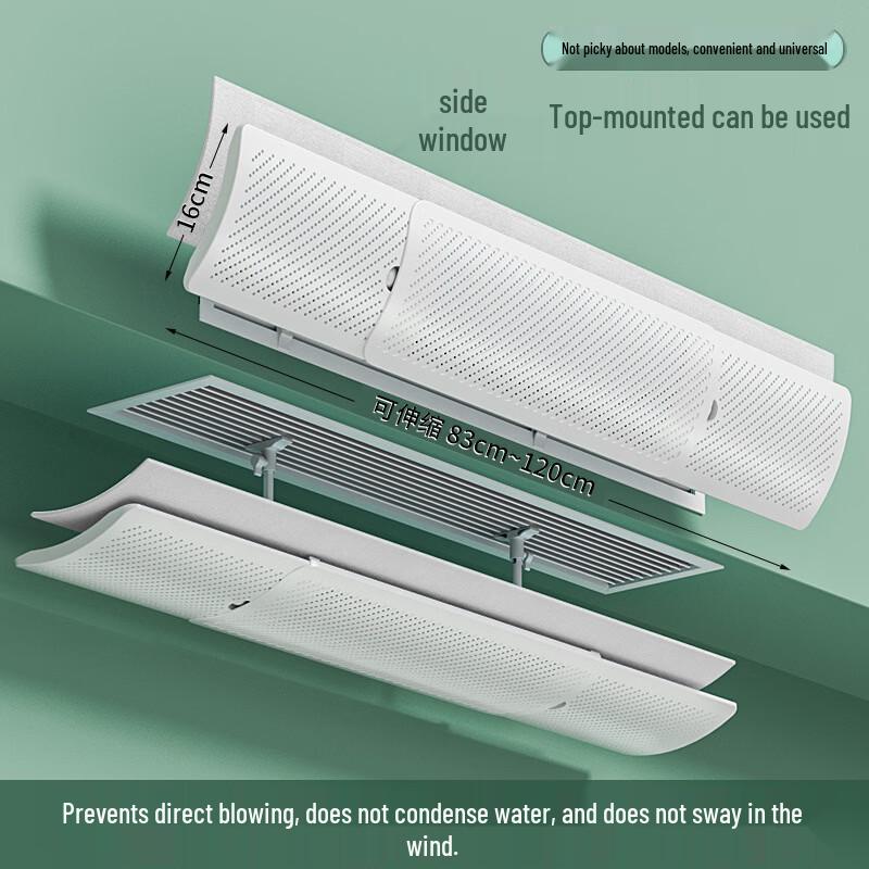 AC Wind Deflector