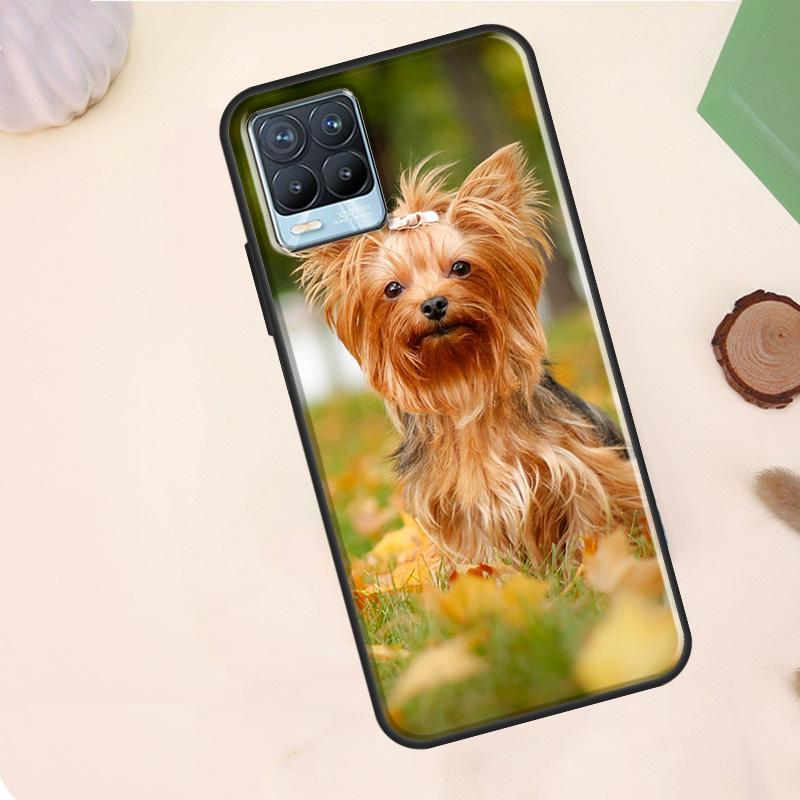 Mini Yorkshire Terrier Hülle Für Realme C75 C63 C61 C55 C51 C53 C35 C65 C67 C71 11 12 13 14 15 Pro Plus GT6 GT7 Pro