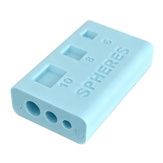 

Yousheng Polymer Clay Bead Roller Round Shape Bead Roller 3D Printed Snowman Christmas Tree Clay Bead Maker Tool for DIY Jewelry Making Polymer Clay D синий