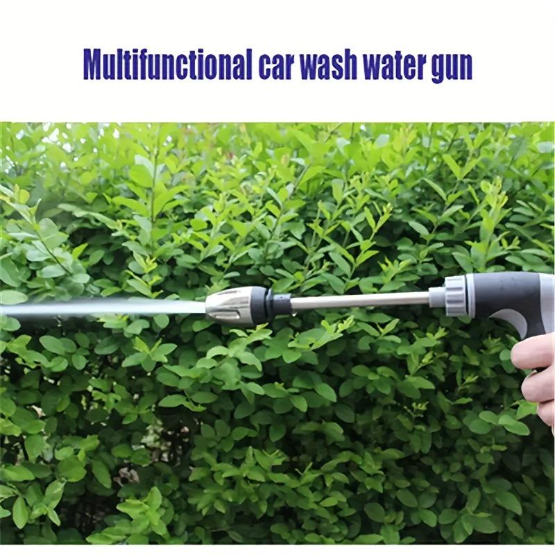 Waschpistole mit Doppelanschluss, Garten Autowäsche Doppelzweckschalter Hochdruckschaumkanone, Seifensprüher Reinigungsset, Hochdruckreiniger Sprühdüsen