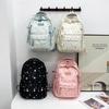 Schoolbag Star Printed Backpack Women's Youth Korean Edition Fashion Travel Backpack Large Capacity Junior High School Student School Bag
