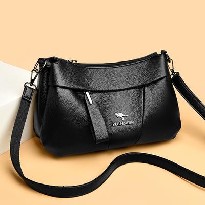 Sac à Bandoulière Mode Grande Capacité, Sac Rétro, Petit Sac Carré pour le Trajet Quotidien des Femmes d'Âge Moyen