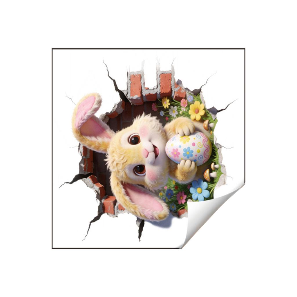 Cartoon Oster Wandsticker Kinderzimmer Wohnzimmer Heimdekoration