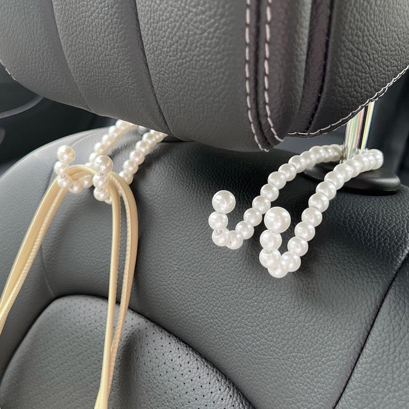 Car Hooks Multi-Functional Car Rear Seat Back Hook Auto Back Seat Storage Organizer Hanger For Handbag Purse Bags Clothes