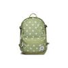 New Straight Edge Polyester Backpack Regular Unisex Green 10022408-A23