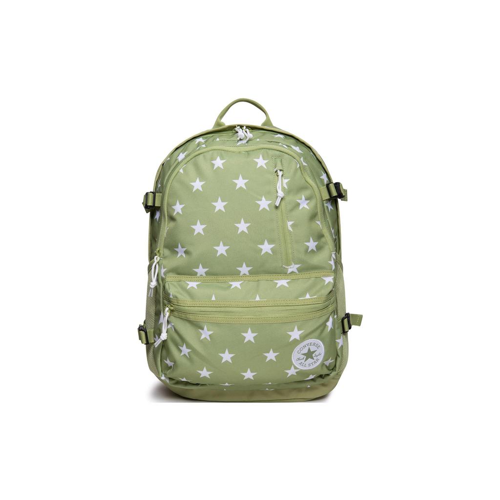 New Converse Straight Edge Polyester Backpack Regular Unisex Green 10022408-A23