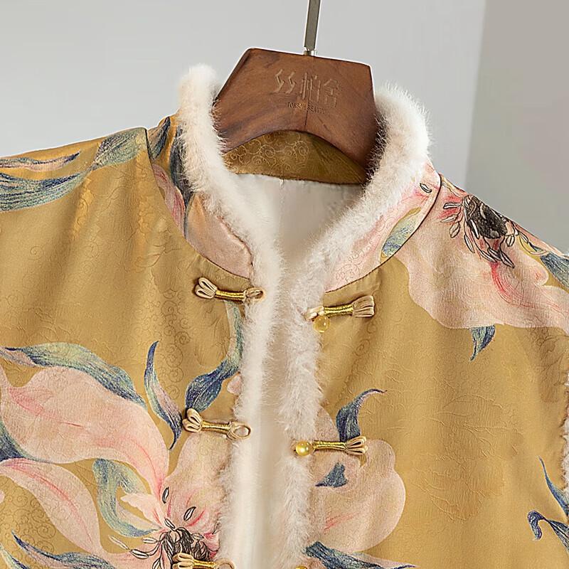 Sipaishe New Chinese Style Retro Button Vest