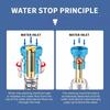 Brass Automatic Water Stop Connector for Washing Machine Faucet Leakproof Quick Adapter