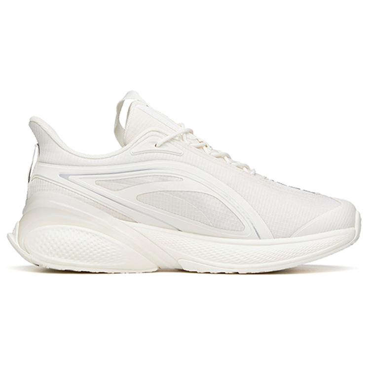 Anta C37 2.0 Cushioning Slip Resistant Abrasion Resistant Breathable Low top Running Shoes Men's Ivory White 112135537R-7