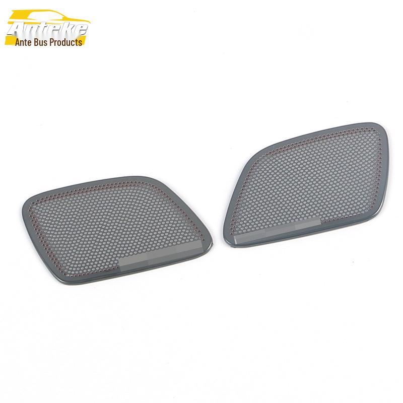 09-16 A4 Stainless Steel Door Speaker Cover Sequin: Car Speaker Box Panel Modification Accessory