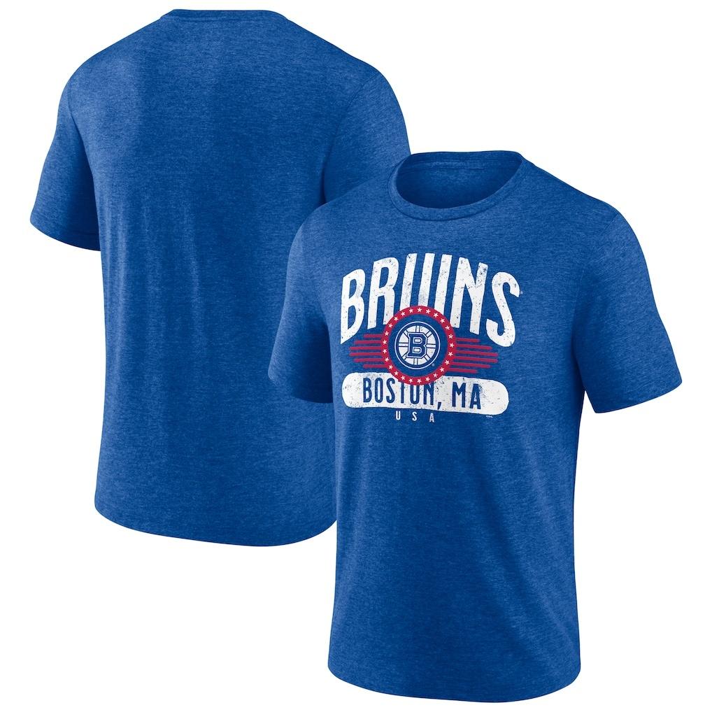 

Футболка Boston Bruins Badge of Honor TriBlend Уличный стиль Удобная Винтажная Оверсайз Летняя С коротким рукавом Удобная Футболка S