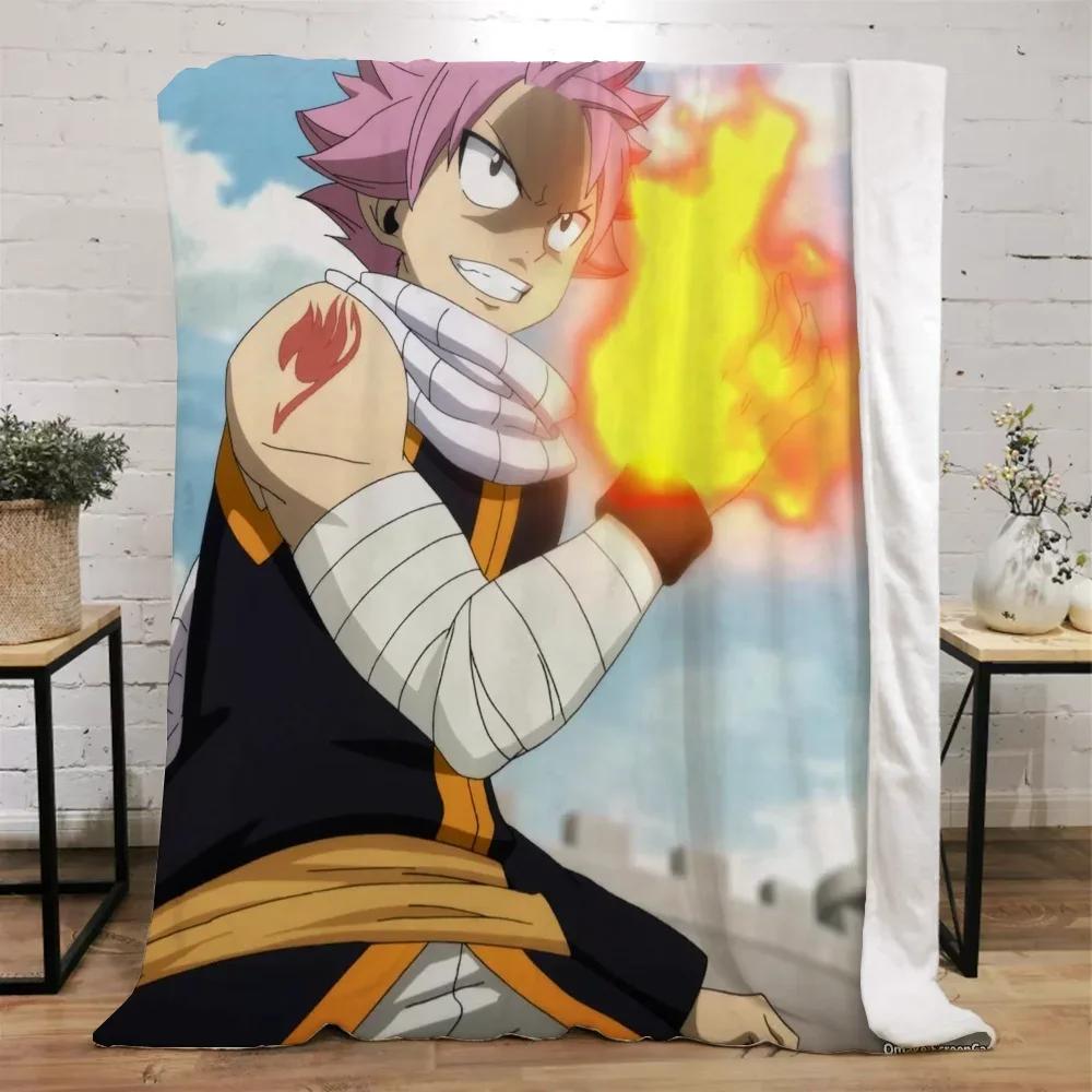 Fairy Tail Coral Warm Blankets for Cold Home and Decoration Winter Blanket Bed Microfiber Bedding Beach Towel Fluffy Plaid Throw