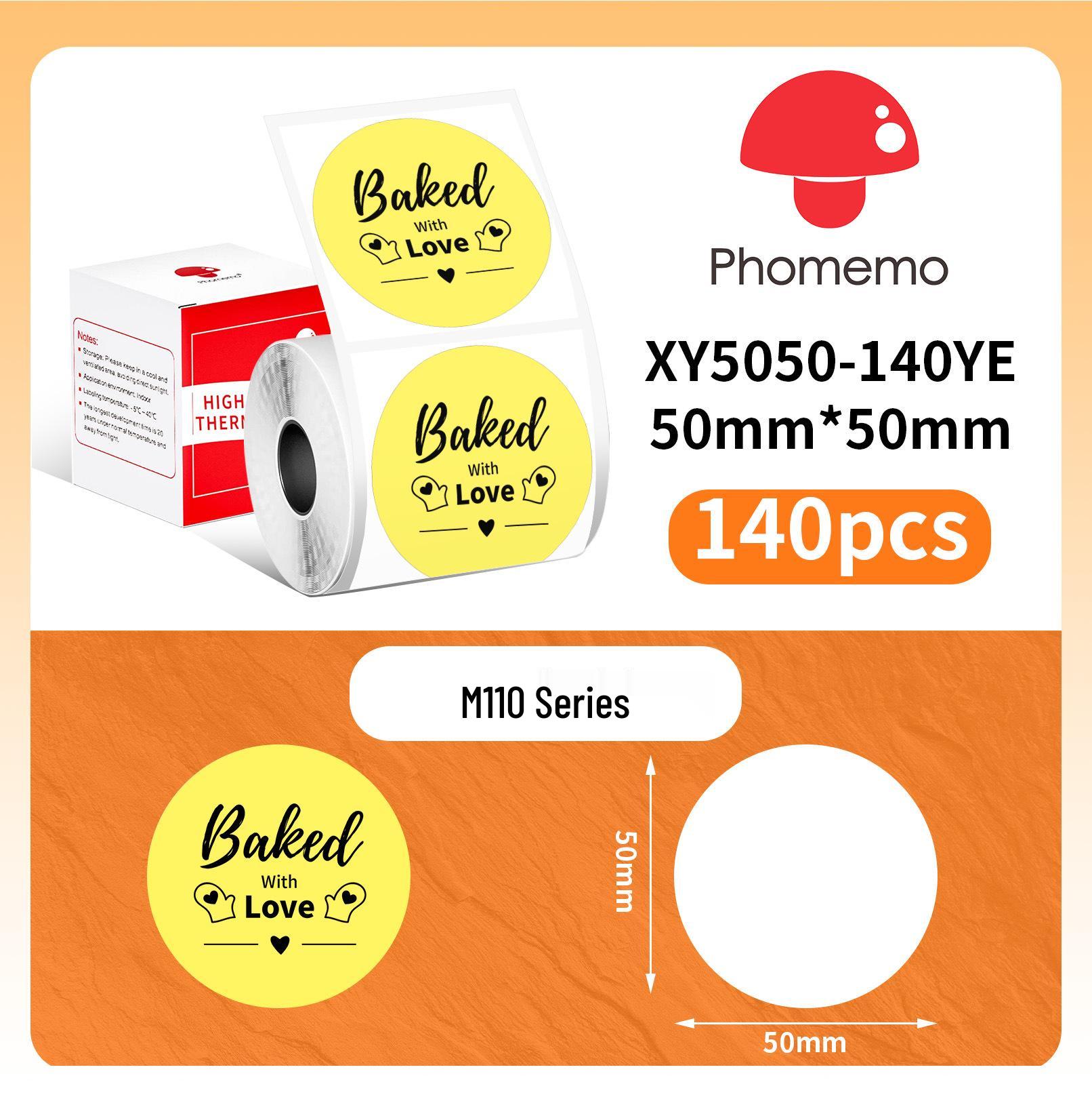 50x50mm Thermal Adhesive Labels for Barcode & Price Tagging