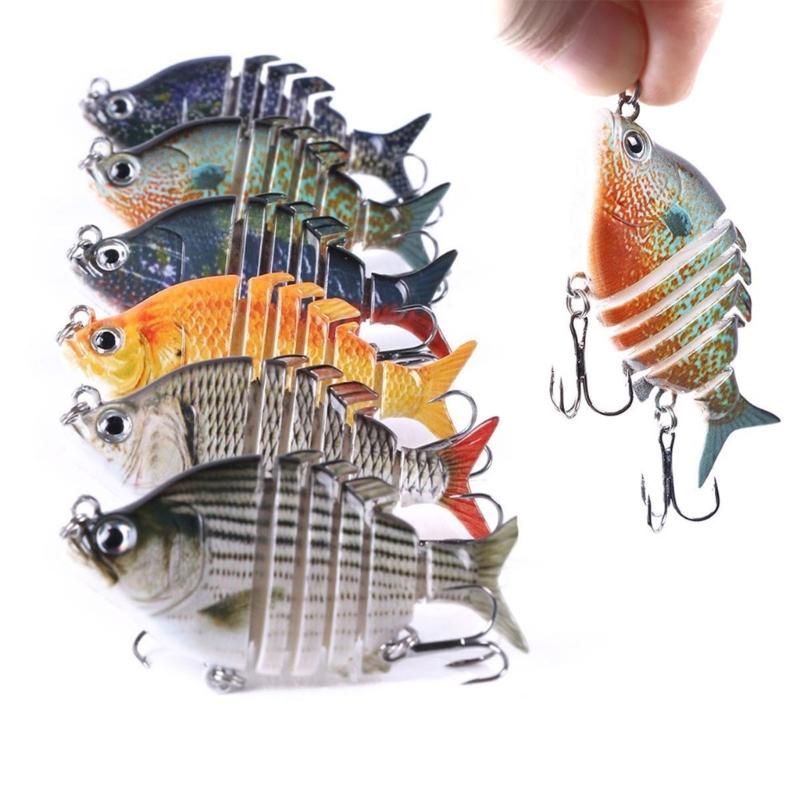 Realistic Fishing Lures With Double Hook And Slow Sinking Swimbaits Fishing Lures Freshwaters Saltwater Fishing Gear