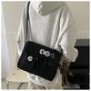 Canvas Crossbody Bag for Women Large Capacity Messenger Shoulder Handbag