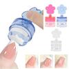 French Transparent Jelly Nail Art Stamper Polish Print Silicone Stamping Tools