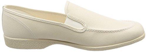 Asahi Work Shoes, Slip-On Canvas, 510, Natural, Size 26.5 Cm, 3E