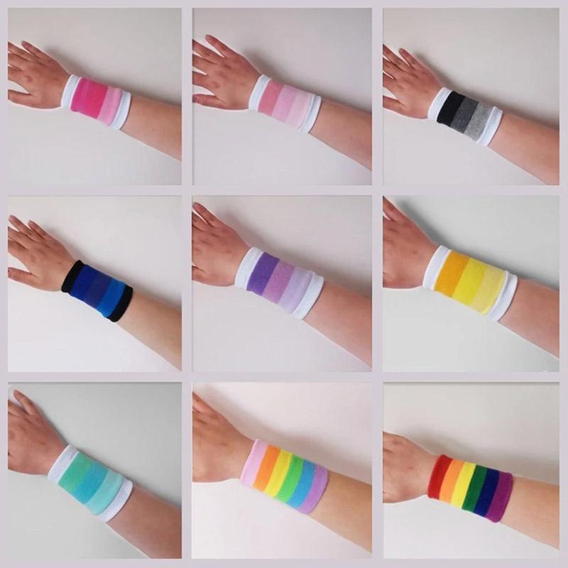 1 PCS Women Wrist Support Fashion Thin Knitting Wrist Guard Fitness Running Wristband Bandage Support Breathable