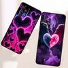 Luxurious Love Design Art Case For Samsung A41 A35 A34 A33 A32 A25 A24 A23 A21s A06 A05 A04 A03 Note 10 20 Ultra 5G Black