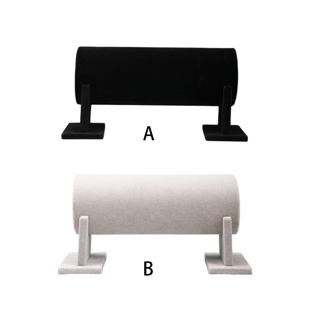 Velours Armbandhalter Kopfschmuck Weiches Gestell Abnehmbarer Schmuckorganisator Haarband Präsentationsständer Requisiten für Kommode