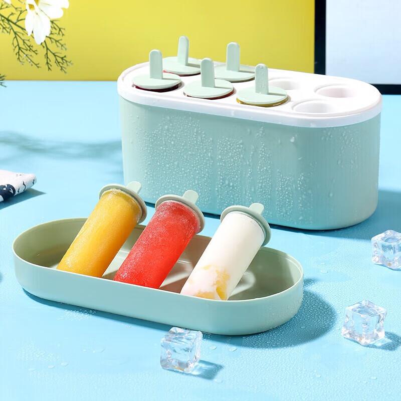 Baijie 8-Grid Food Grade Ice Pop & Ice Cube Mold