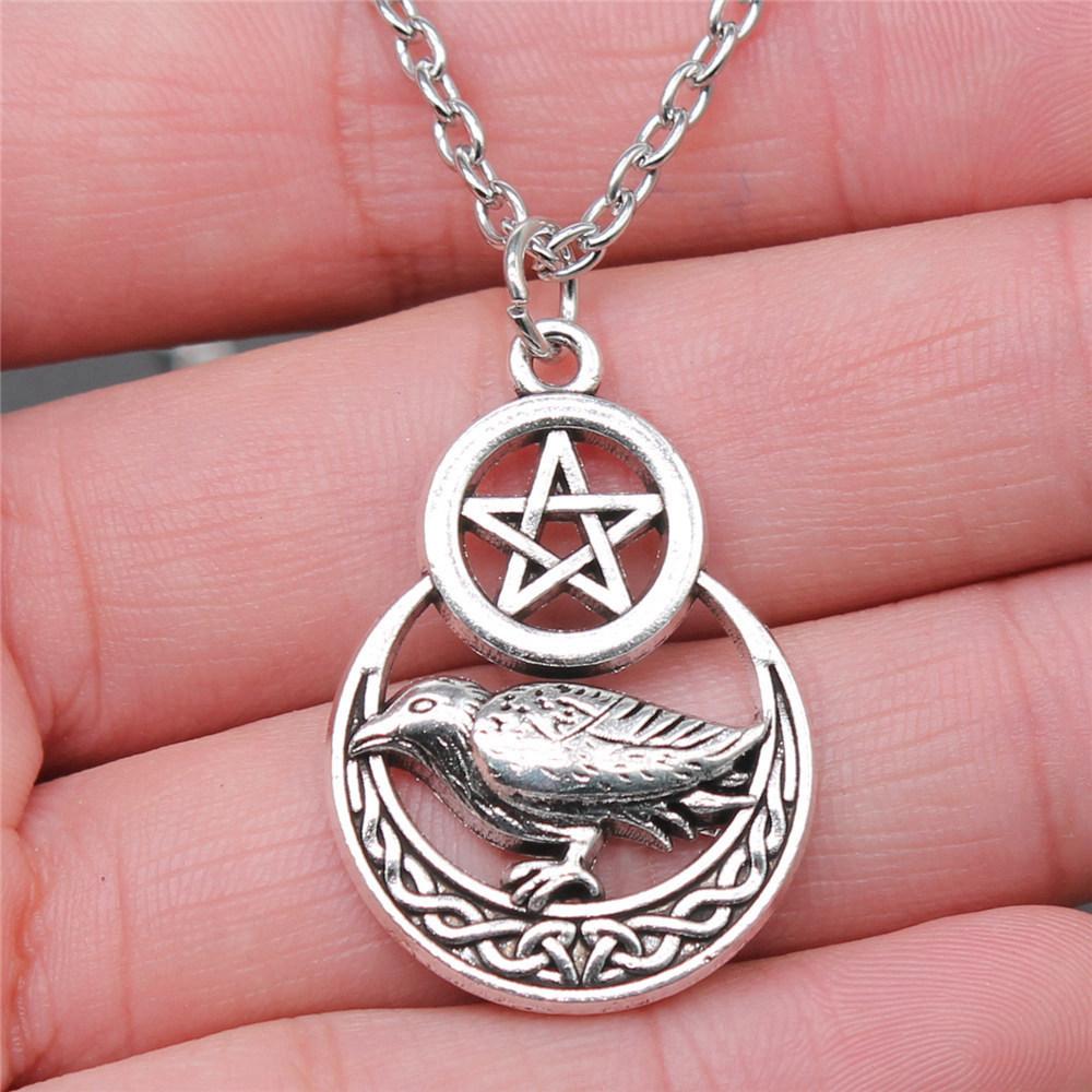 45cm Or 70cm Long Chain Necklace Bird Vintage Jewelry Supplies QN009