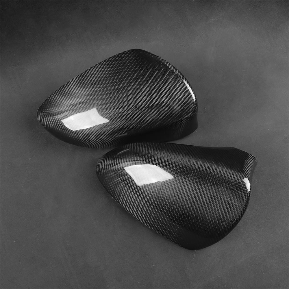 CARBON FIBER SIDE MIRROR COVER CAPS FIT FOR LEXUS IS200t IS250 IS350 LHD only