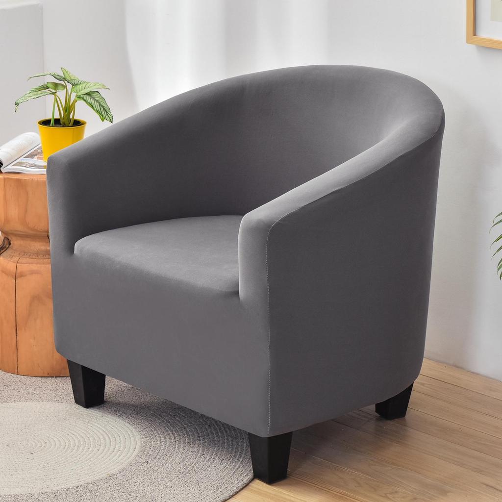 Stretch Elastic Sofa Slipcover Furniture Protector Anti Slip Machine Washable Armchair Slip Cover Armchair Slipcovers for Home