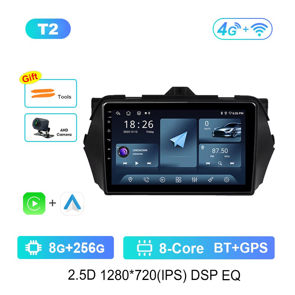 For Suzuki Alivio Ciaz 2014 - 2019 HD Touch Screen GPS Navigation Android Car Radio Multimedia Video Player 4G WiFi Bluetooth