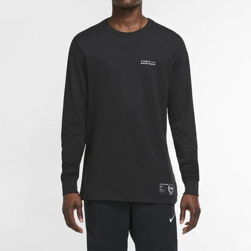 Nike LeBron Dri-FIT Men's Basketball Long-Sleeve T-Shirt Black CV2080-010