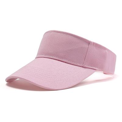 Empty Top Baseball Cap Solid Color Visor Hat Sunscreen Sun Hat Sports Summer Cap